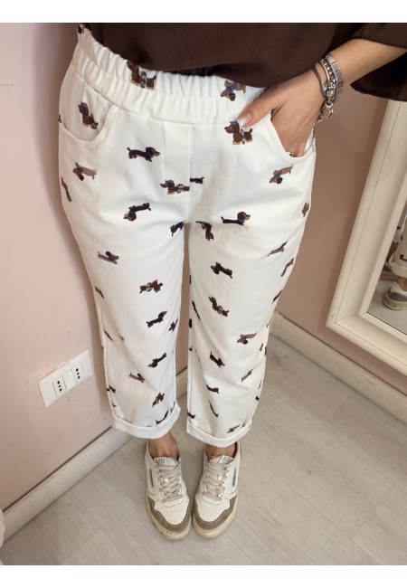 Pantaloni jeans bassotti