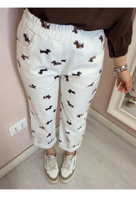 Pantaloni jeans bassotti