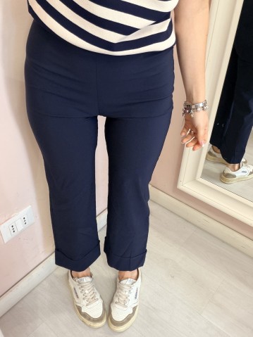 Pantaloni elastici LUISA blu