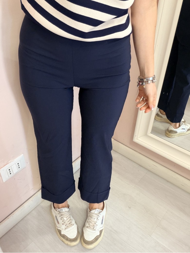Pantaloni elastici LUISA blu