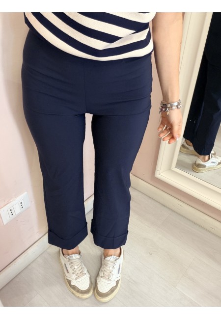Pantaloni elastici LUISA blu