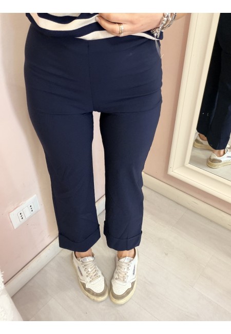 Pantaloni elastici LUISA blu