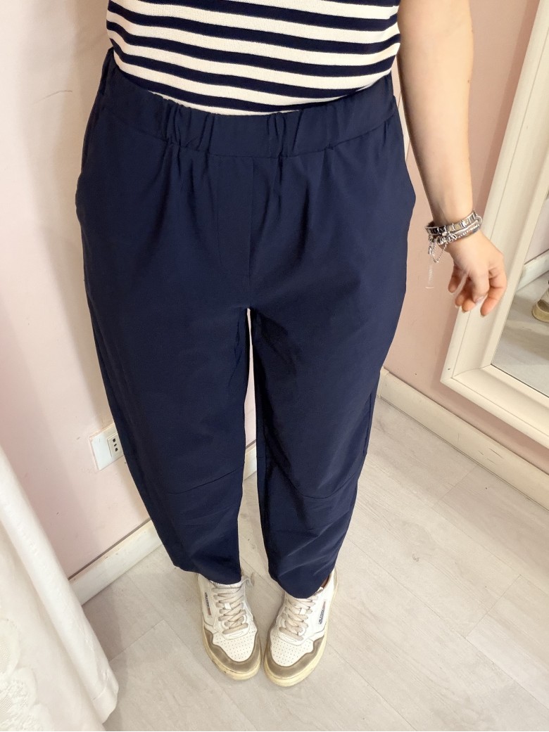 Pantaloni leggeri blu