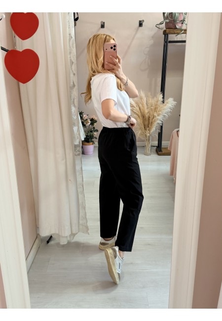 Pantaloni leggeri neri