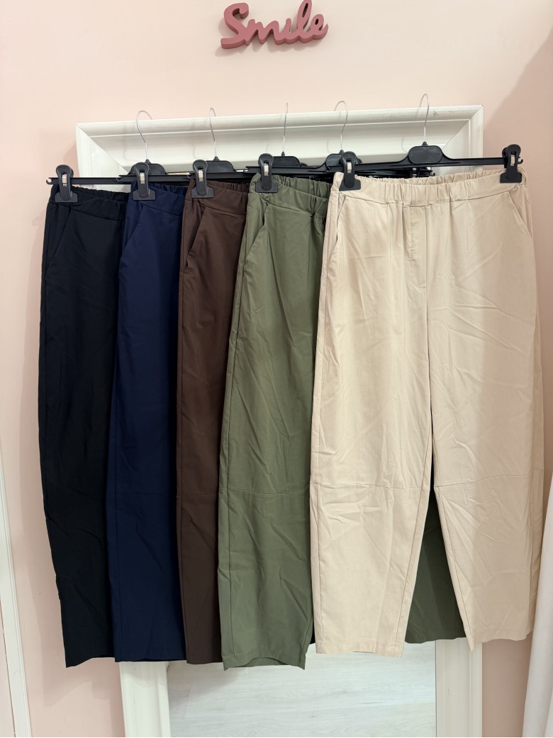 Pantaloni leggeri neri