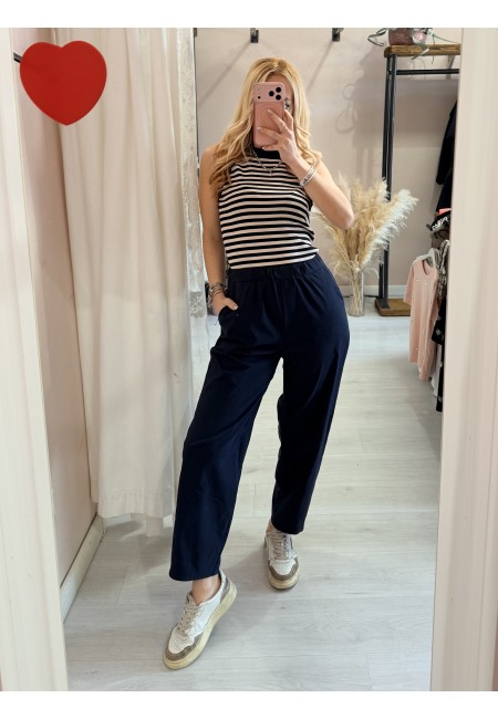 Pantaloni leggeri blu