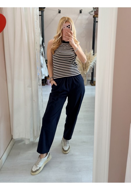 Pantaloni leggeri blu