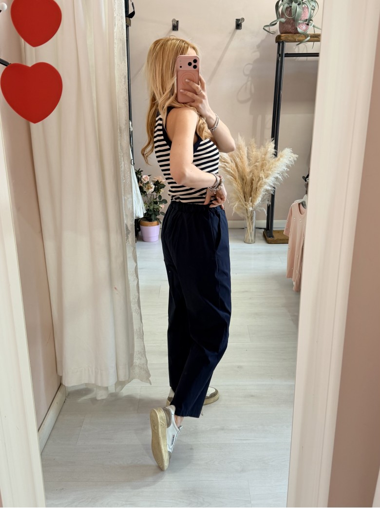 Pantaloni leggeri blu