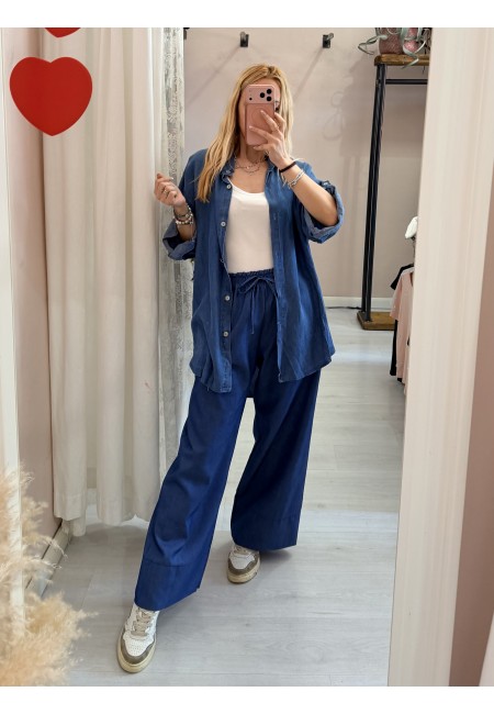 Camicia GINA morbida simil jeans