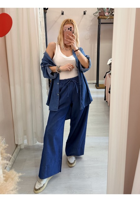 Camicia GINA morbida simil jeans