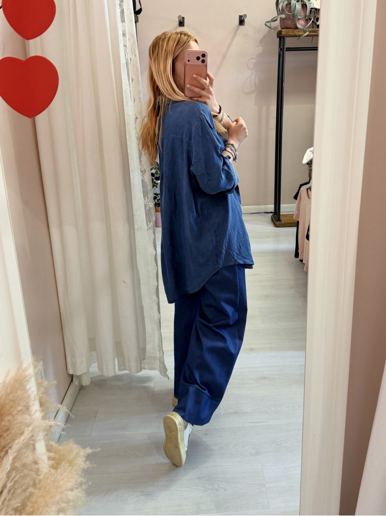 Camicia GINA morbida simil jeans