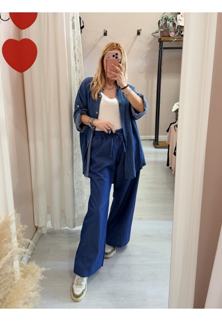 Camicia GINA morbida simil jeans