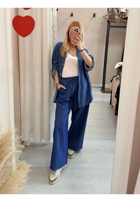 Camicia GINA morbida simil jeans