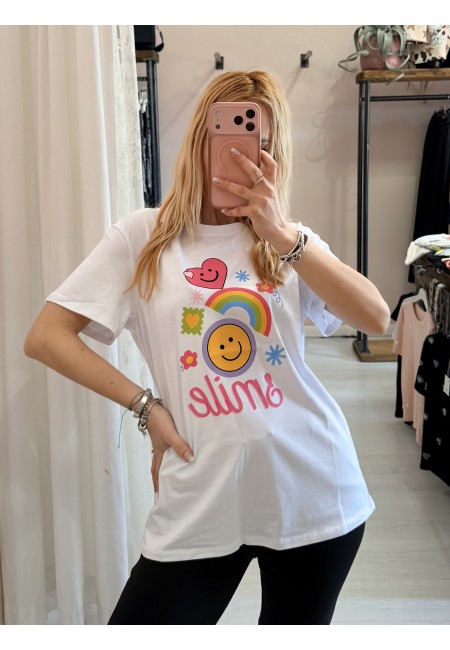 Maglia t shirt SMILE