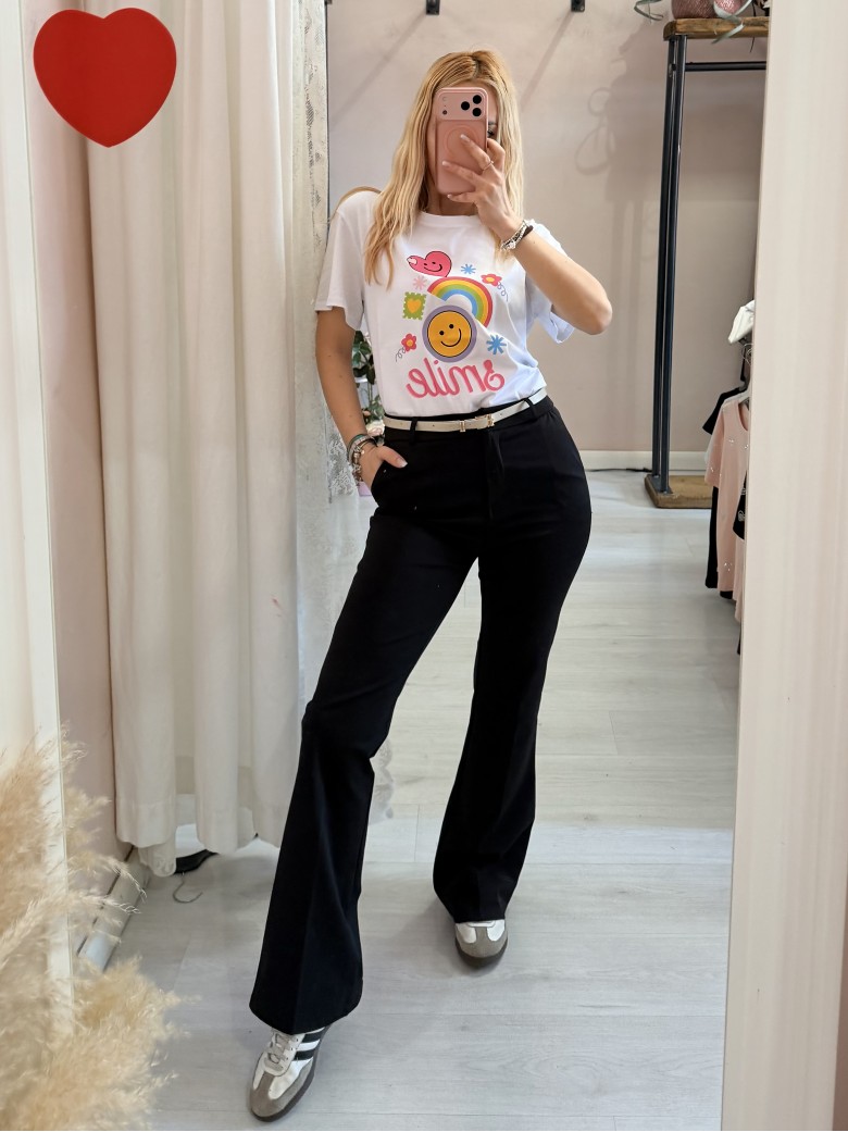 Maglia t shirt SMILE