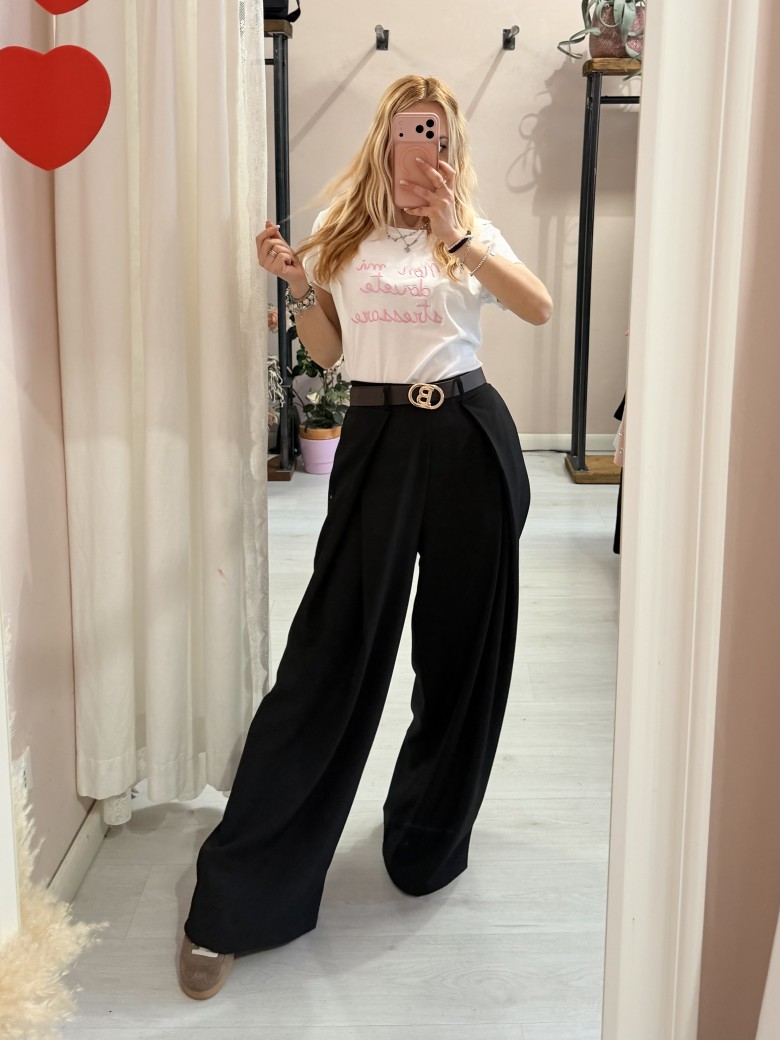 Pantaloni BEA larghi neri