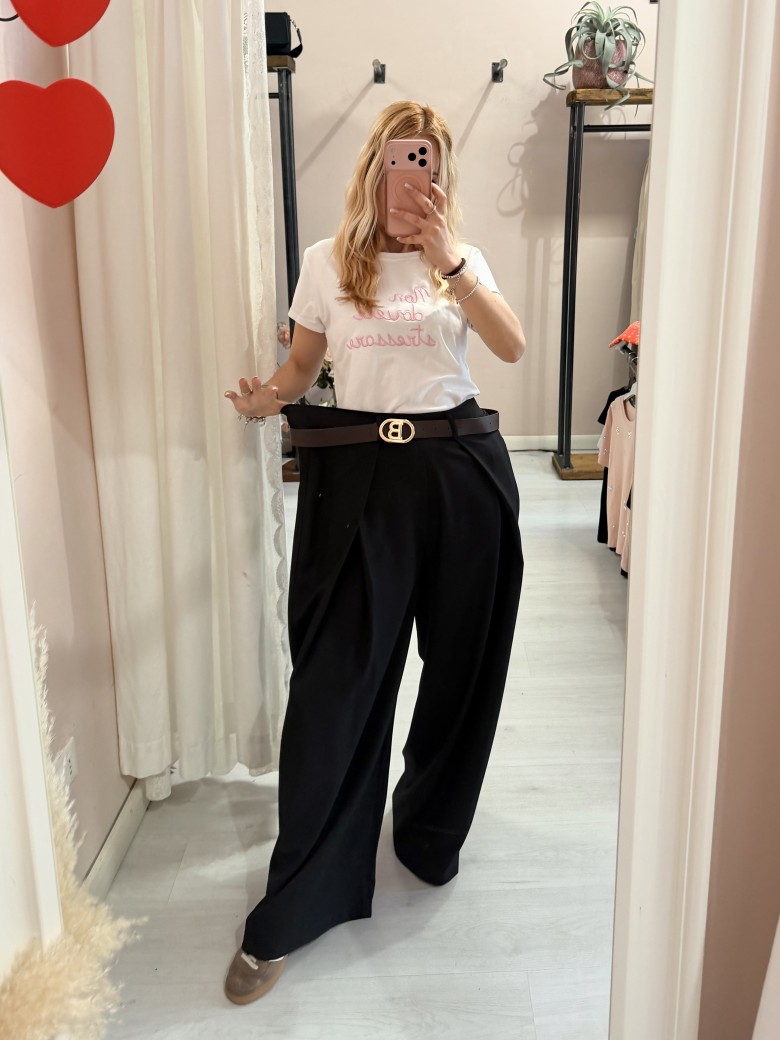 Pantaloni BEA larghi neri