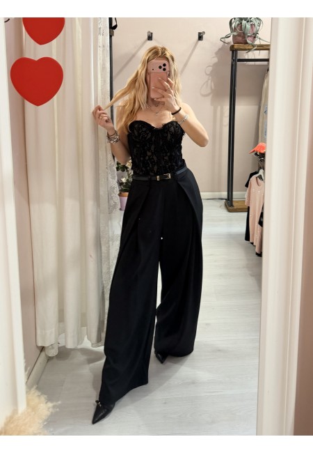 Pantaloni BEA larghi neri