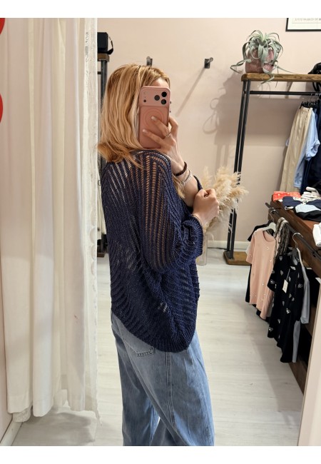 Giacchina cardigan LAURINA blu