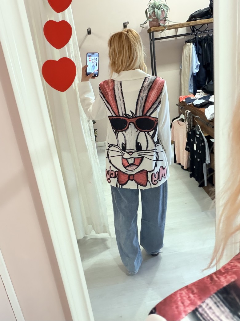 Blazer giacca bugs bunny