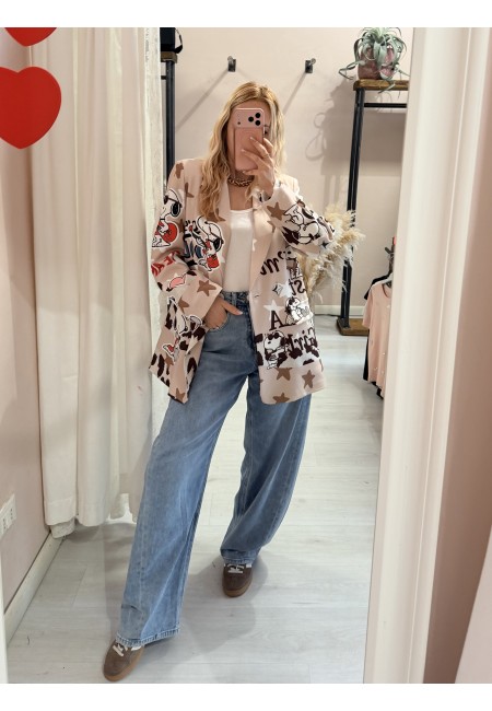 Blazer giacca snoopi