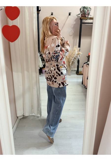 Blazer giacca snoopi