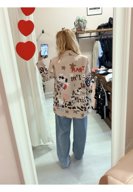 Blazer giacca snoopi