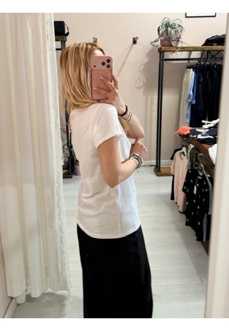 Maglia t shirt non mi dovete stressare rosa