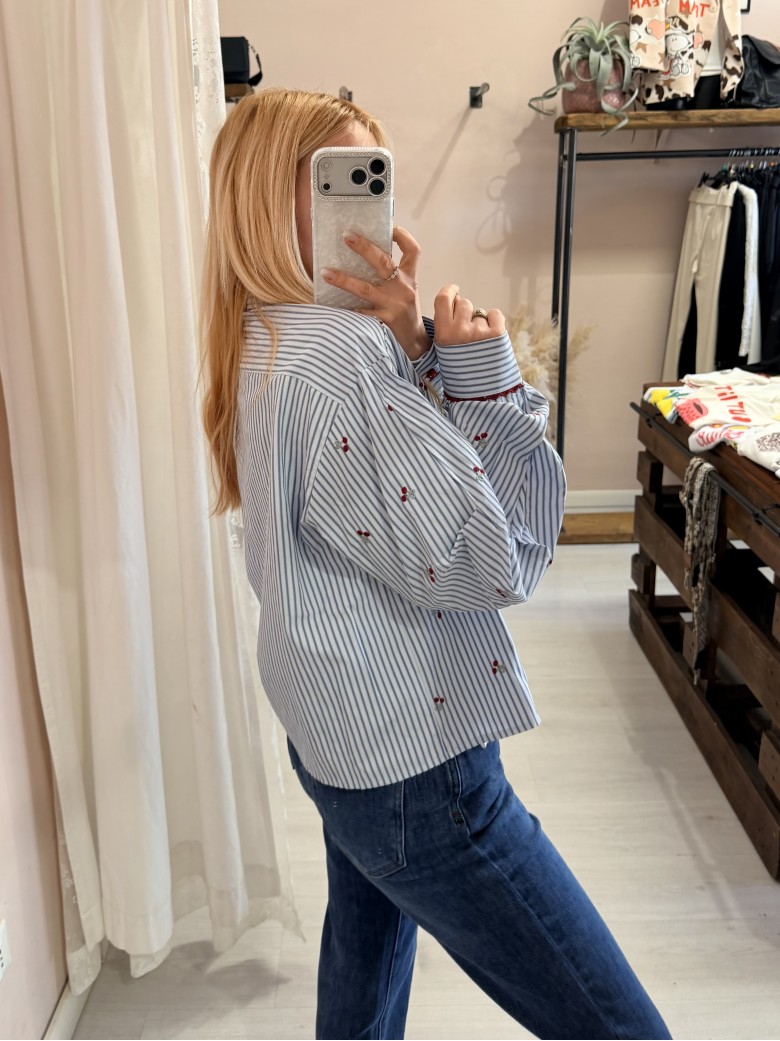 Camicia CILIEGINE a righe