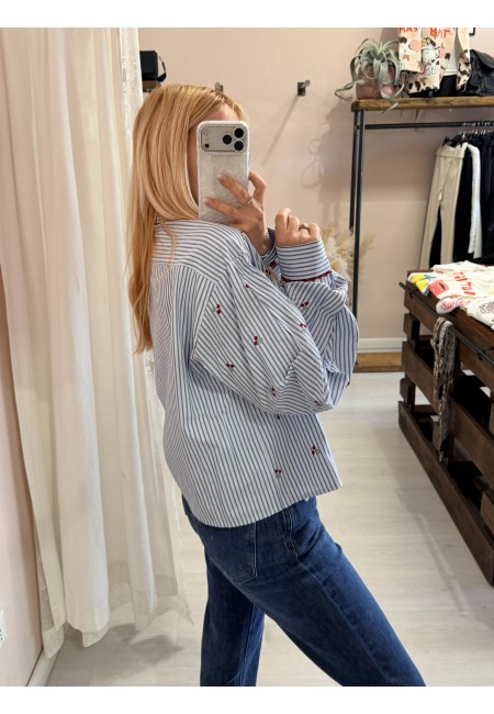 Camicia CILIEGINE a righe
