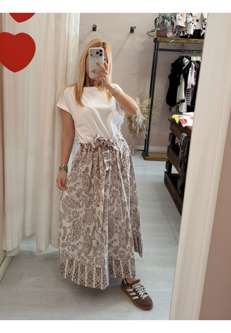 Vestito lungo ATENE beige