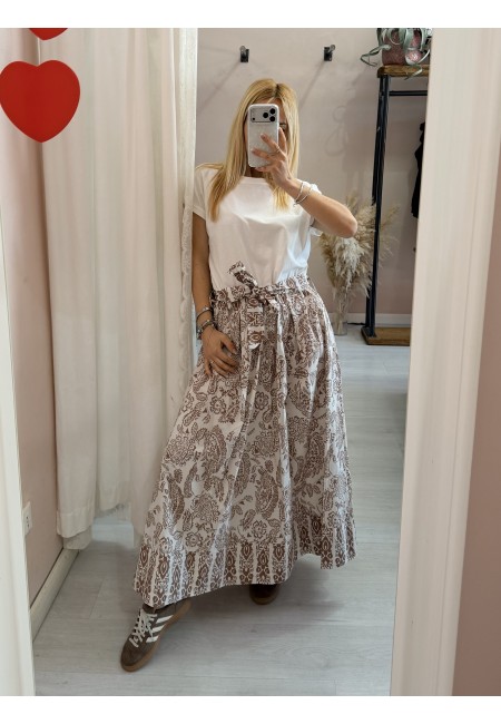 Vestito lungo ATENE beige