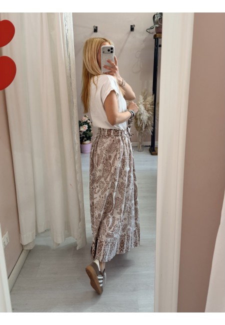 Vestito lungo ATENE beige