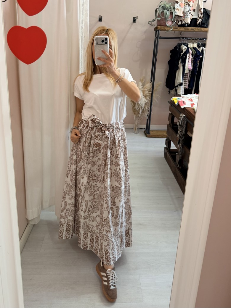 Vestito lungo ATENE beige