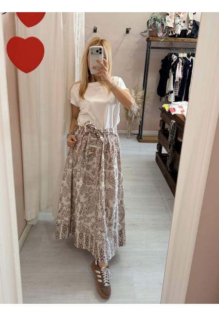 Vestito lungo ATENE beige