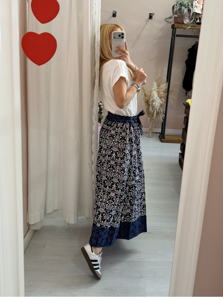 Vestito lungo ATENE blu