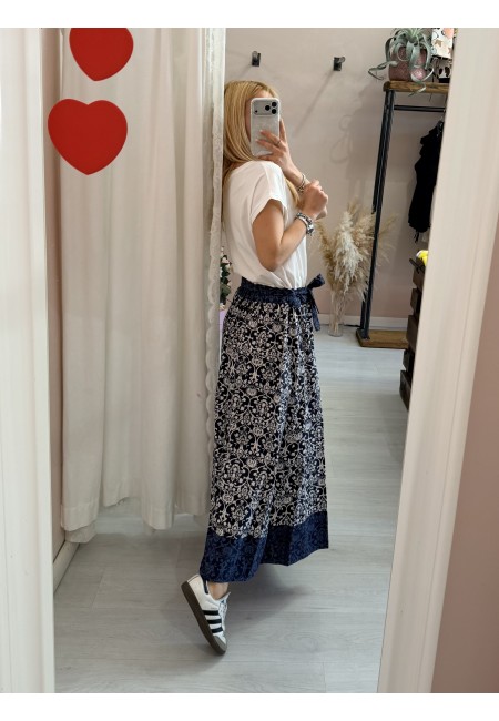 Vestito lungo ATENE blu