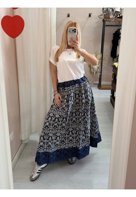 Vestito lungo ATENE blu