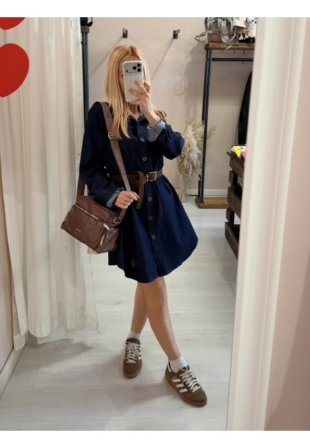 Borsetta borbon piccola marrone