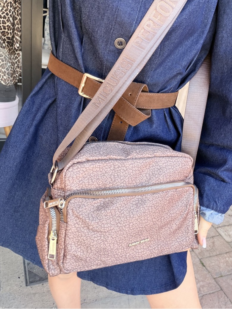 Borsetta borbon piccola marrone