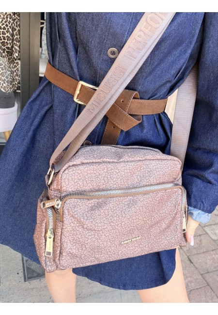 Borsetta borbon piccola marrone