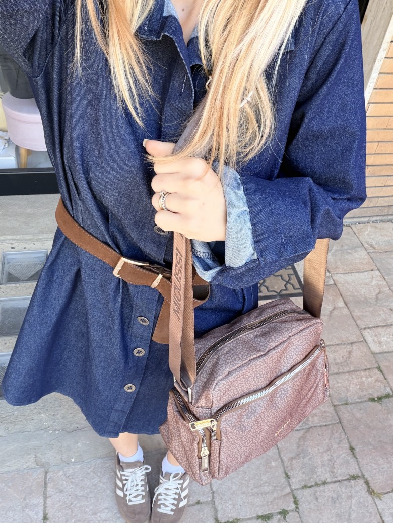 Borsetta borbon piccola marrone