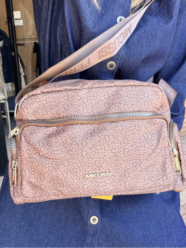 Borsetta borbon piccola marrone