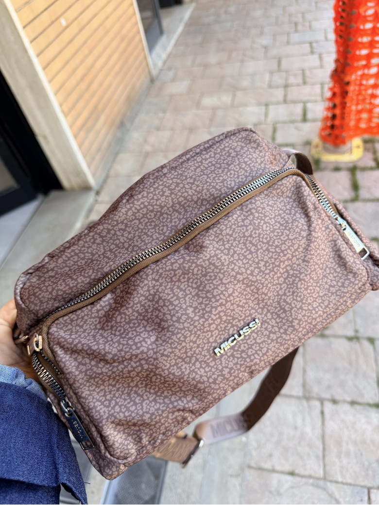 Borsetta borbon piccola marrone