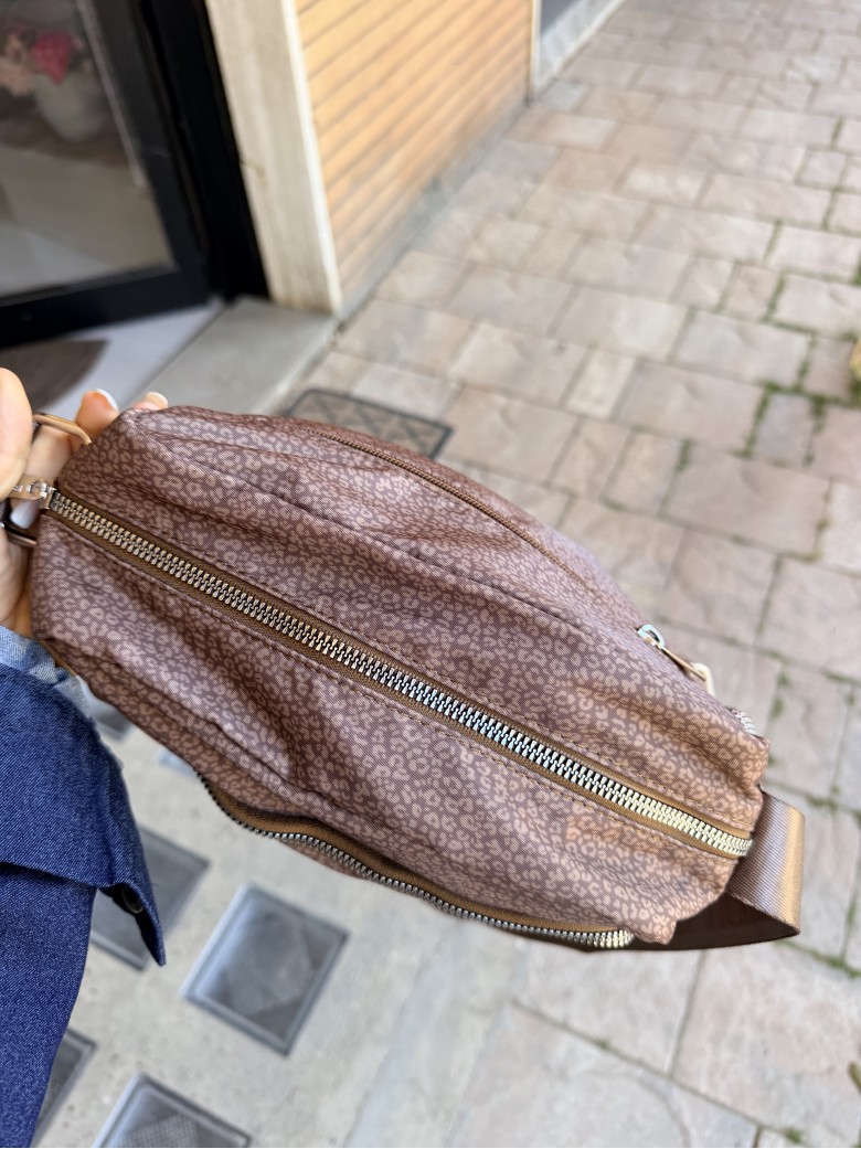 Borsetta borbon piccola marrone