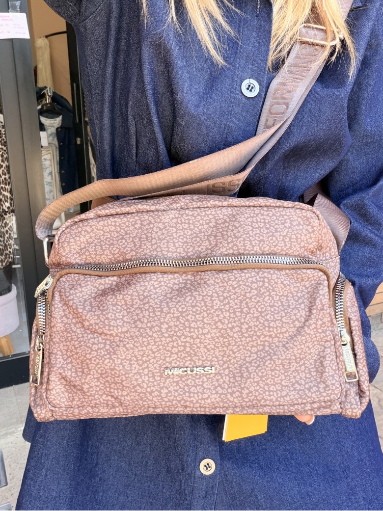 Borsetta borbon piccola marrone