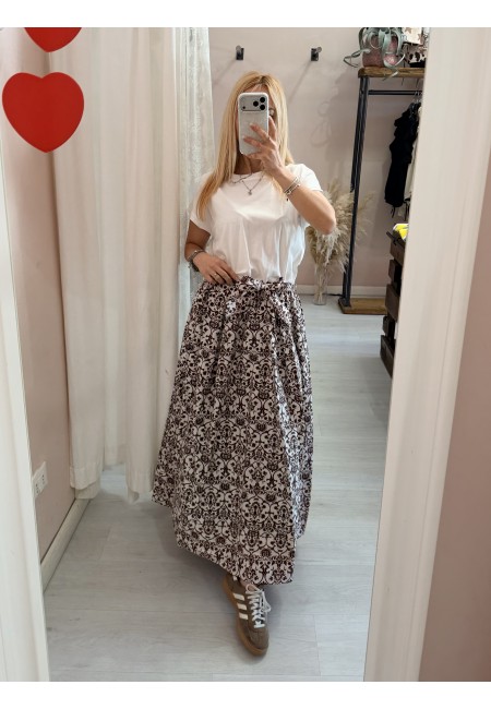 Vestito lungo ATENE marrone