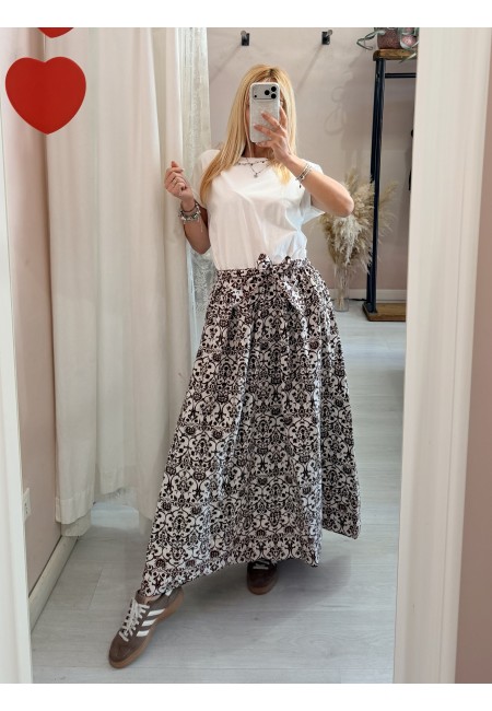 Vestito lungo ATENE marrone