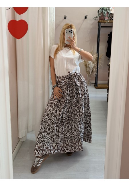 Vestito lungo ATENE marrone