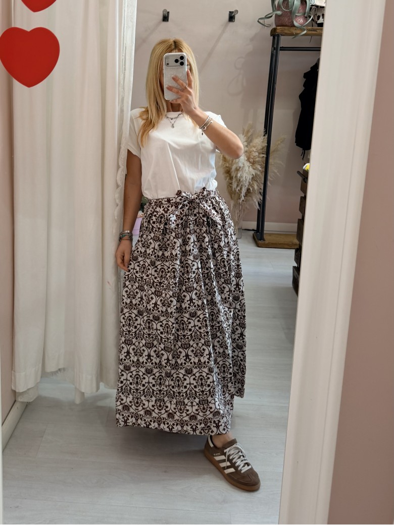 Vestito lungo ATENE marrone